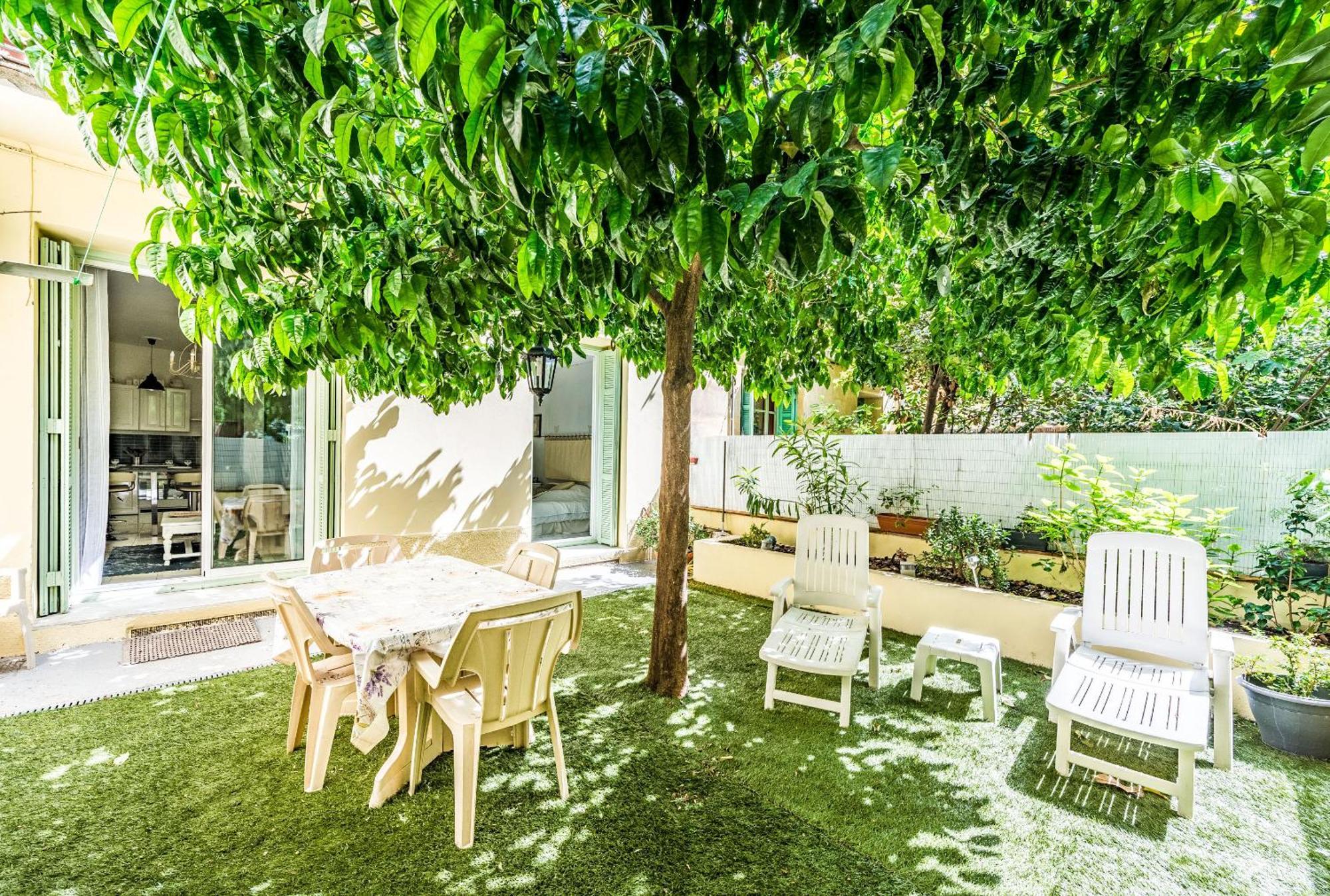 La Palais Osiris Nice Centre Jardin Wifi Clim Parking Eksteriør billede